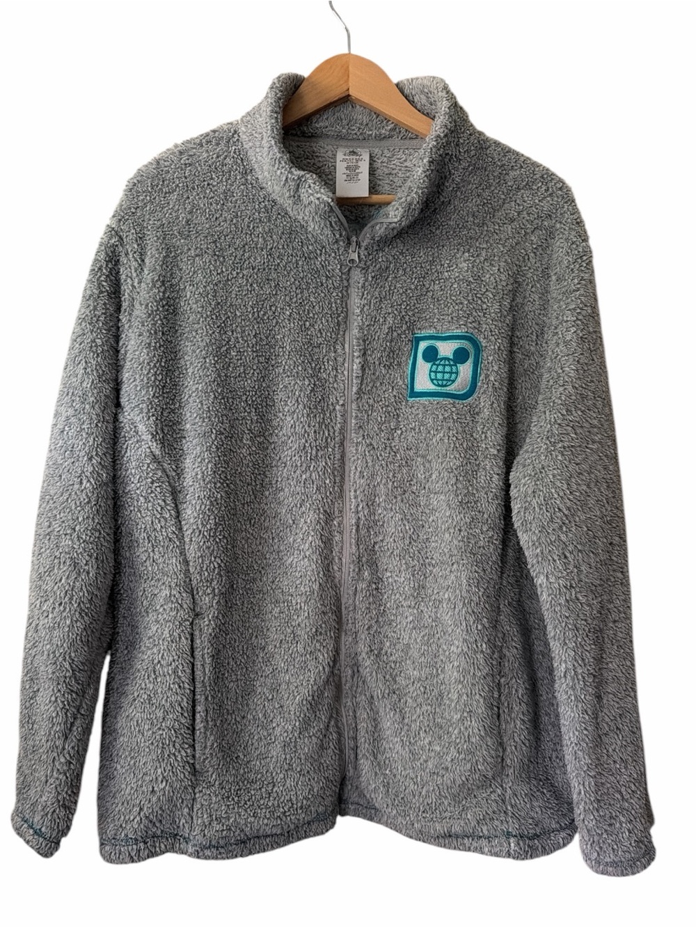 Walt Disney World Furry Fleece Jacket 100% Polyester Women’s 2X Disney Parks